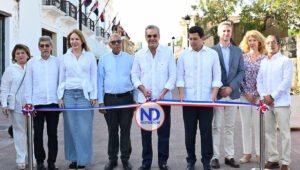 Gobierno dominicano inaugura obras en centro histórico de SD