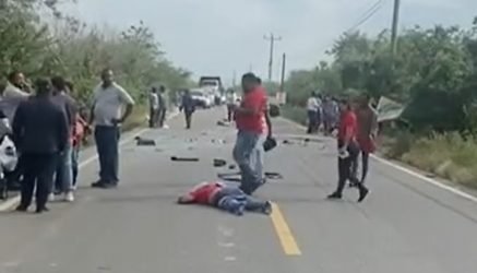 ACCIDENTE MONTECRISTI Tres muertos en un choque entre camión y autobús en Montecristi