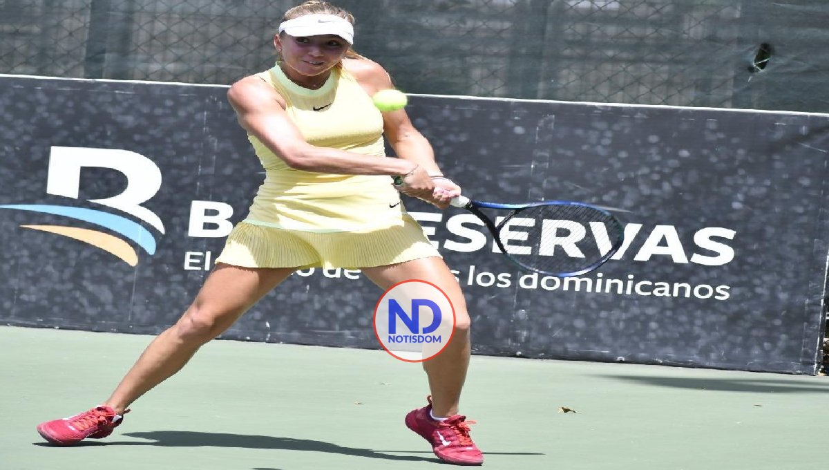 Fedotova pasa segunda ronda en el W35 de Tenis Santo Domingo