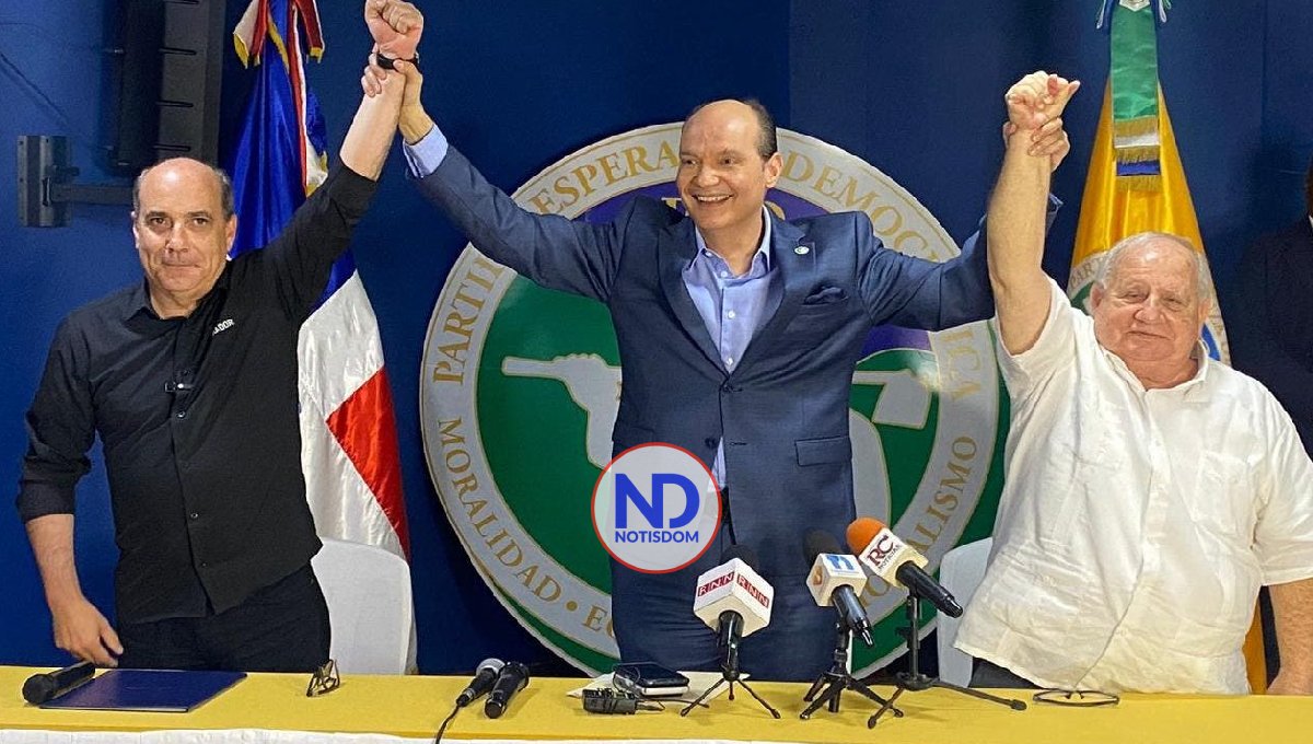 Ramfis Trujillo cede candidatura a Roque Espaillat, Fadul es el vice