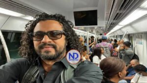 Ico Abreu el candidato a la vicepresidencia que anda en Metro