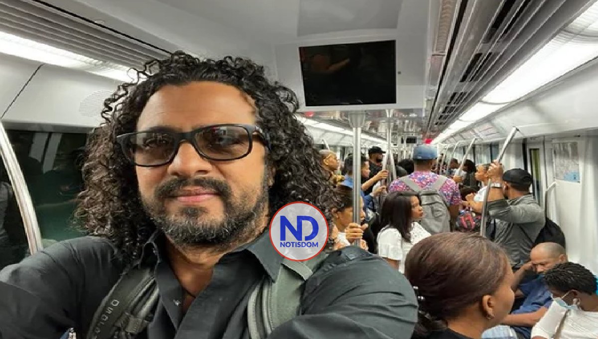 Ico Abreu el candidato a la vicepresidencia que anda en Metro 2 Ico Abreu el candidato a la vicepresidencia que anda en Metro