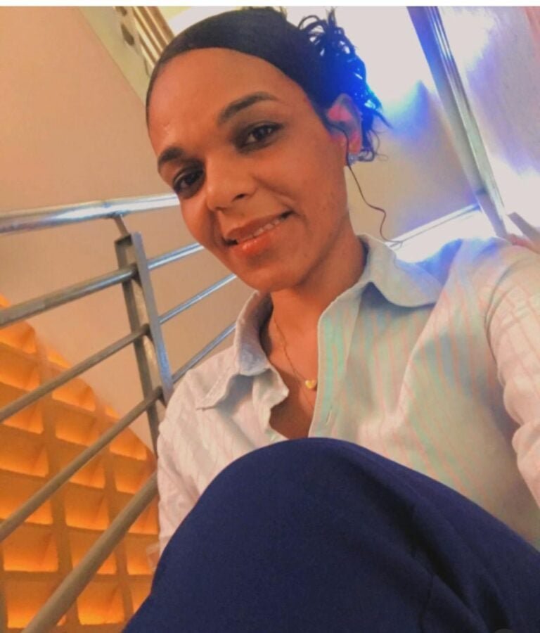 Luisa Maria Figari Primera dama promete ayuda a mujer trasplantada que necesita medicamentos de Alto Costo