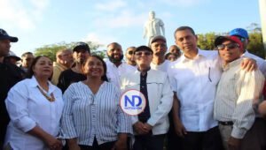 ASDE inaugura estatua monumental de Maximiliano Gómez «El Moreno»