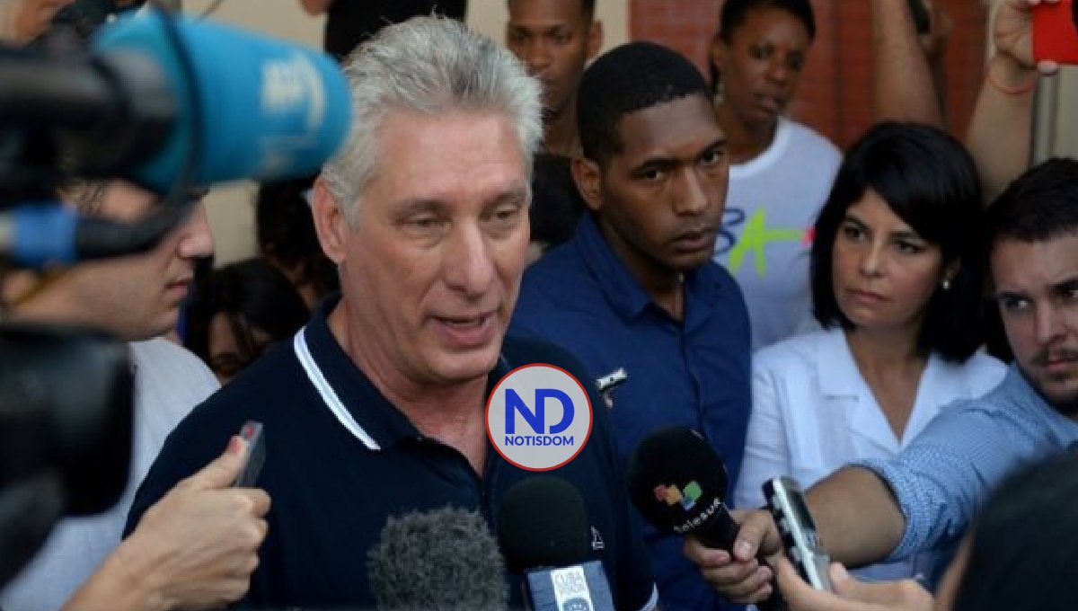 Miguel Díaz Canel culpa EU de crisis en Cuba sin precedentes en la isla
