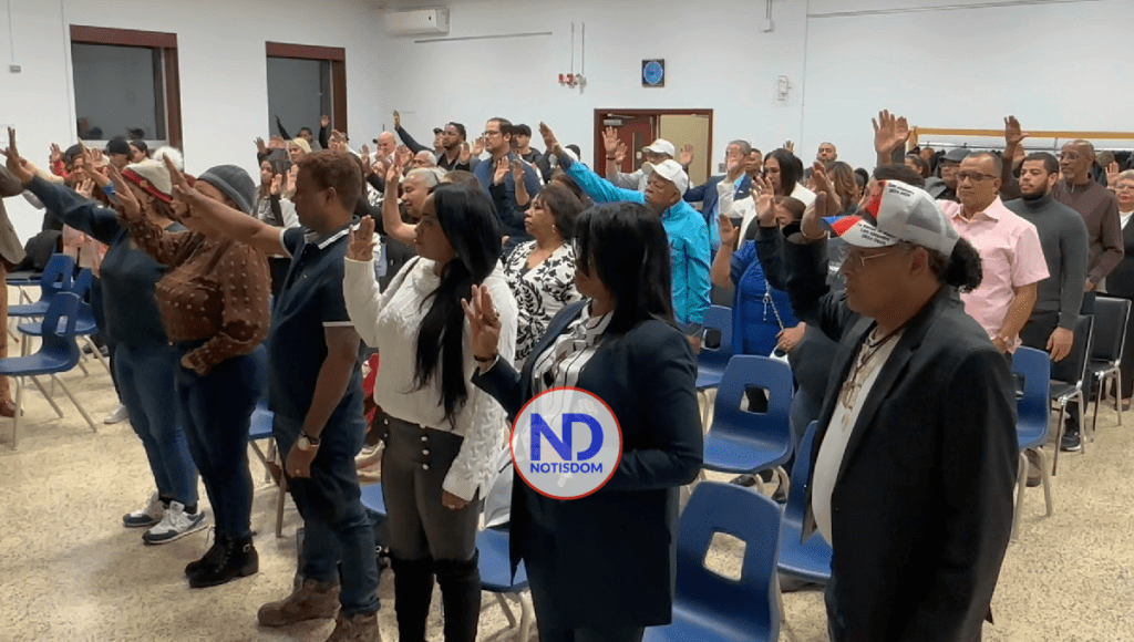 El PRM juramenta su comando de campaña en la ciudad de Montreal, Canadá 3 NOTISDOM FOTOS PF 2024 03 05T135217.948 El PRM juramenta su comando de campaña en la ciudad de Montreal, Canadá