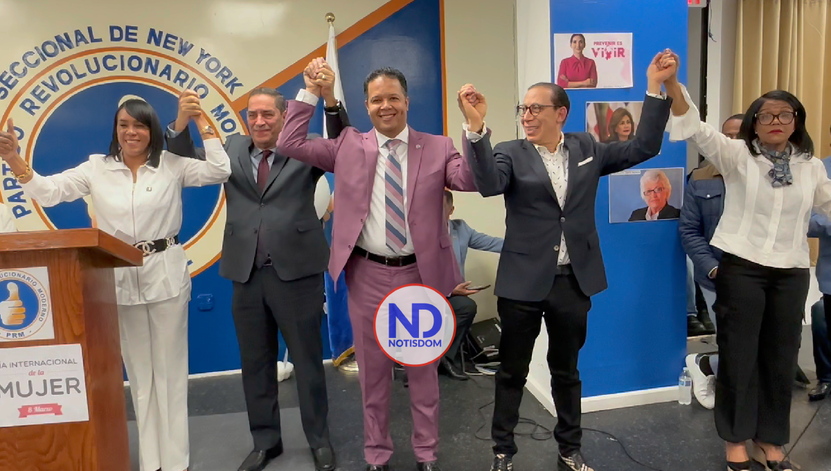 Norberto Rodríguez exhorta a votar por los tres diputados PRM en la C1 del exterior