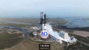 El enorme cohete Starship de SpaceX despega con éxito en la tercera prueba