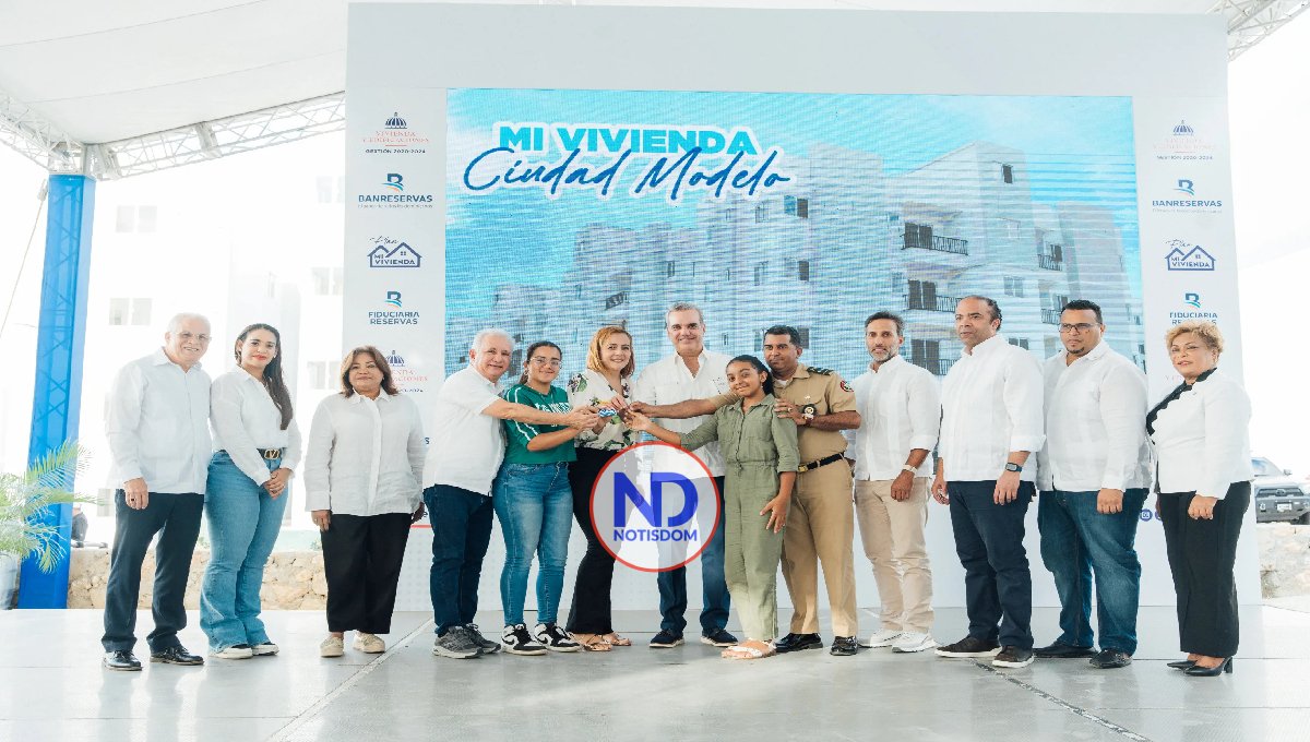 Presidente Abinader y el MIVED completan proyecto «Mi Vivienda Ciudad Modelo«