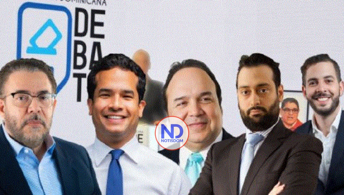 Candidatos a senaduría del DN se enfrentarán en debate este lunes