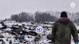 Se estrella avión transporte militar ruso con al menos 15 personas