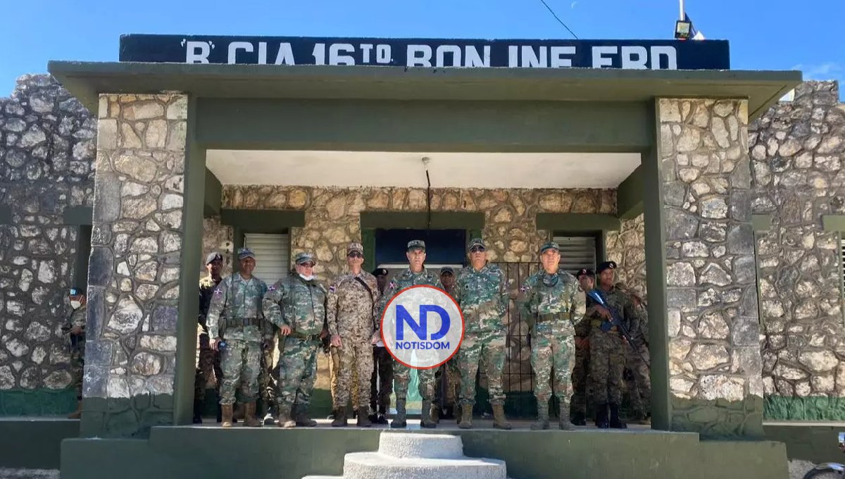 Ministro de Defensa encabeza supervisión de frontera tras conflictos en Haití 2 Ministro de Defensa encabeza supervisión de frontera tras conflictos en Haití