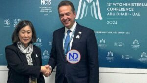 Ministro Bisonó se reúne con representante de Comercio EEUU