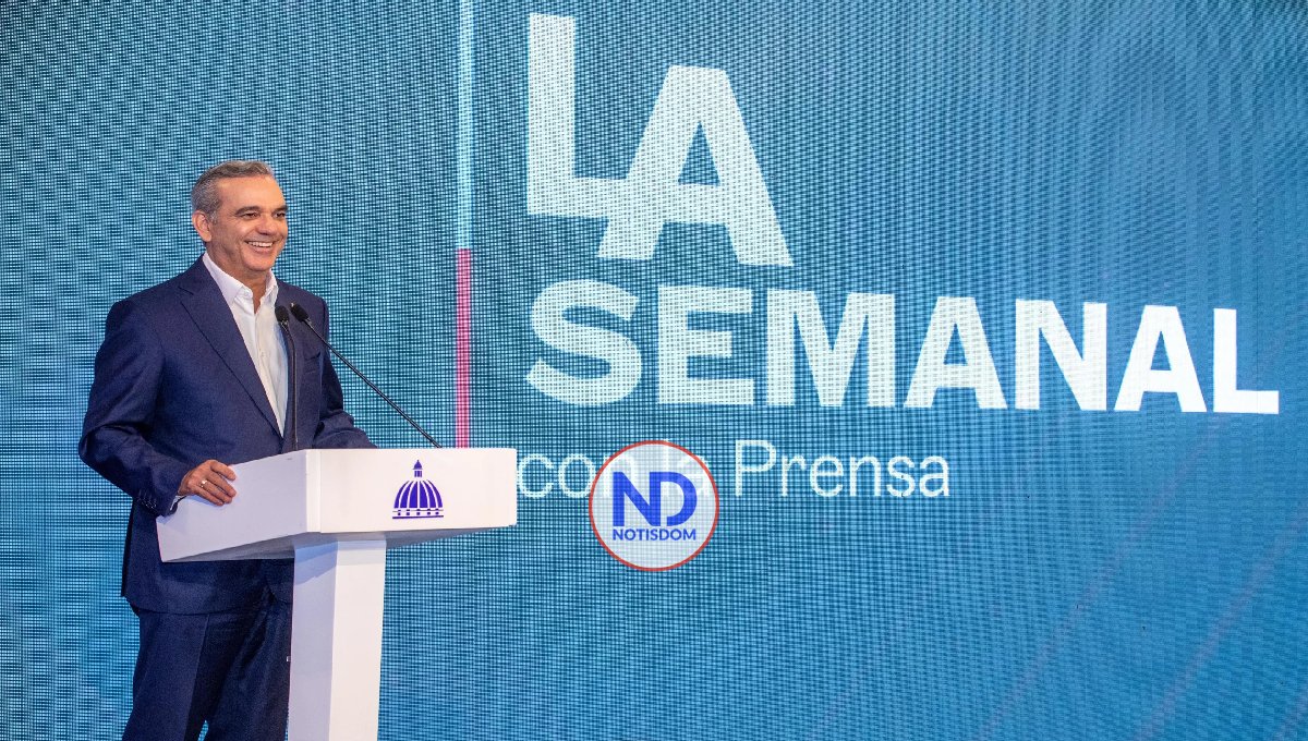 Abinader realizará este lunes encuentro LA Semanal con la Prensa desde Santiago