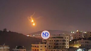 Israel dice Israel le lanzó más de 200 drones y dañó base militar