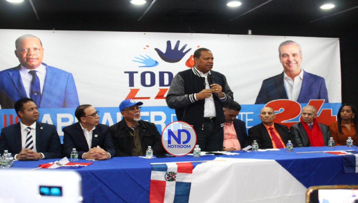 Eddy Alcántara llama a dominicanos en el exterior votar masivamente por Abinader