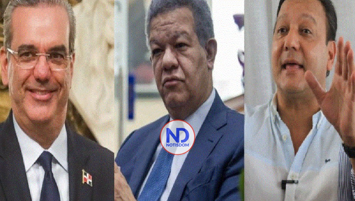 Encuesta ABC: Abinader 63.4%, Leonel 23.6%, Abel Martínez 7.1%