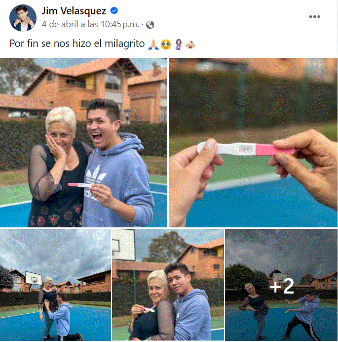 “Se nos hizo el milagrito”, actriz Alina Lozano de 55 años anuncia que está embarazada de su esposo, de 24 3 JIM VELASQUEZ “Se nos hizo el milagrito”, actriz Alina Lozano de 55 años anuncia que está embarazada de su esposo, de 24