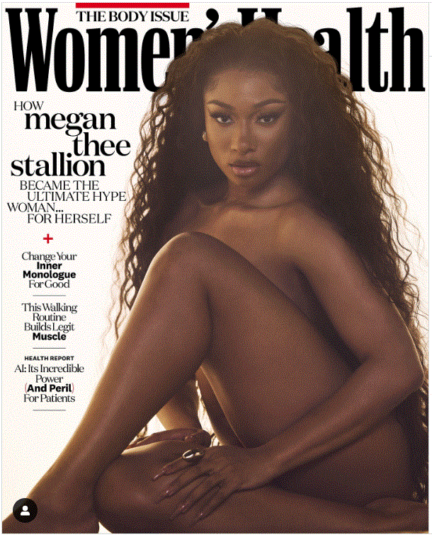 Megan Thee Stallion 2 Megan Thee Stallion posa desnuda para la revista Women's Health
