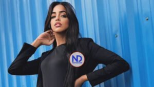 Candidata al Miss RD se desmaya en presentación a los medios