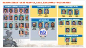 Seis narcofamilias del caso Caimán mantenían control en la región sur