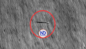 Sonda espacial de la NASA capta misterioso objeto que gira rápidamente alrededor de la Luna