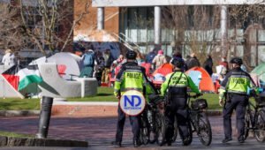 Policía de Boston detiene centenar de manifestantes pro palestinos
