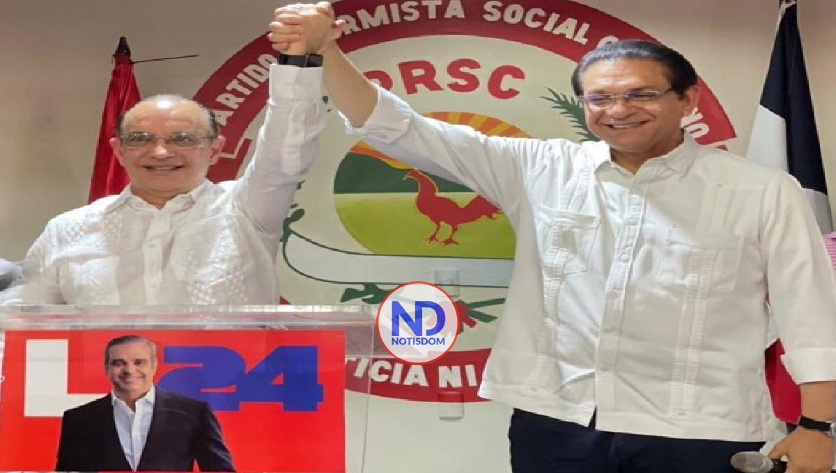 PRSC proclama a Daniel Rivera como su candidato a senador