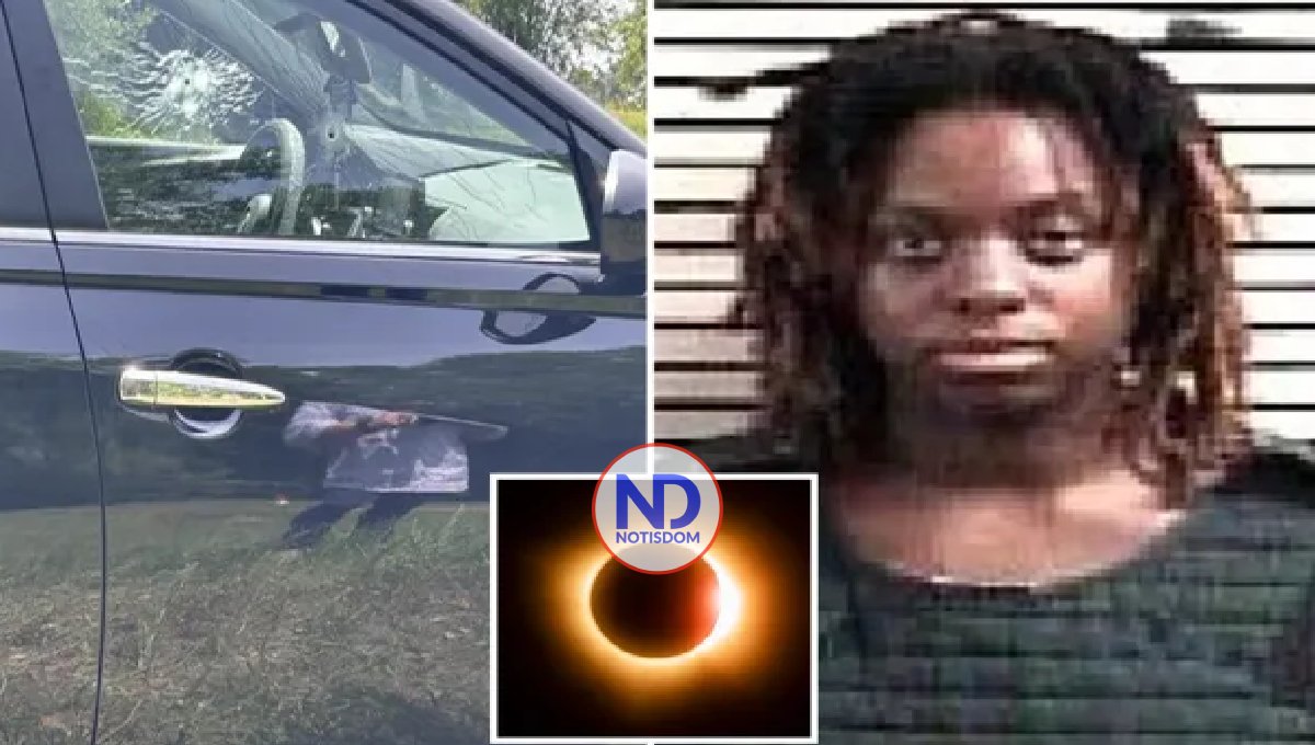 Mujer hiere a 2 conductores y alega que tiroteo fue «dirigido por Dios debido al eclipse»