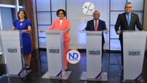 Los candidatos «alternativos» de RD tuvieron debate