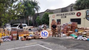 Autoridades decomisan 536,892 mercancías venían desde Haití