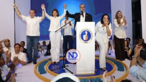 Abinader logra arrollador triunfo 57,20% elecciones dominicanas