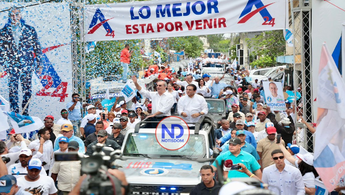 Abinader dice PRM y aliados tienen victoria asegurada en Santiago