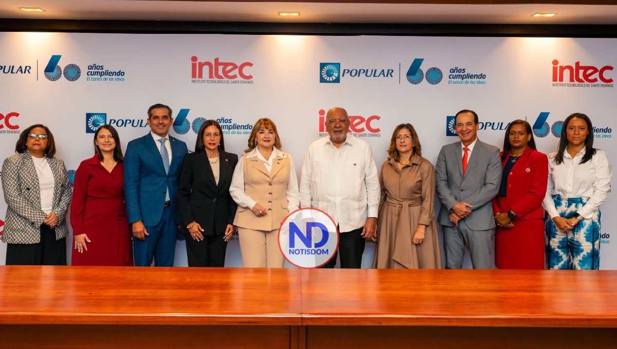 Banco Popular firma alianza con Intec para otorgar pasantías a estudiantes meritorios