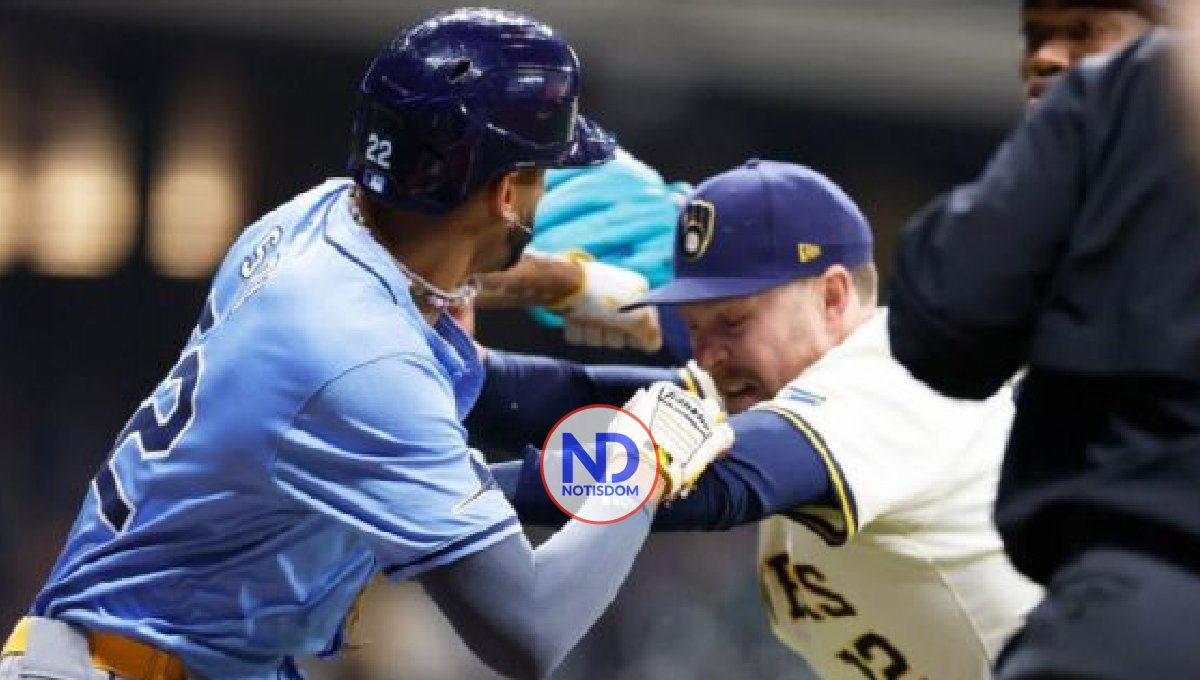 GL sanciona y multa dominicanos por pelea entre Brewers y Rays