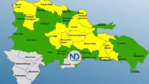 COE mantiene 11 provincias en alerta amarilla y 16 en verde