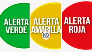 ¿Qué significa cada color de las alertas meteorológicas del COE?