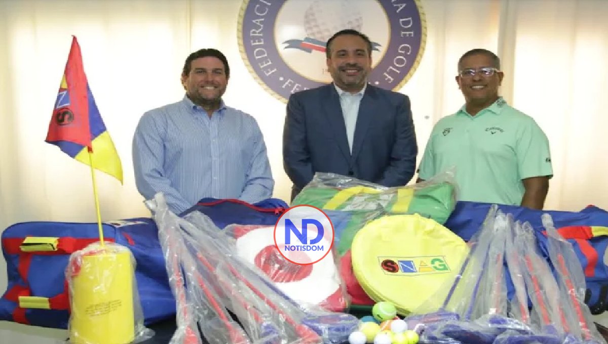 INEFI y la Fedogolf iniciarán clínicas en escuelas y colegios del Distrito Nacional