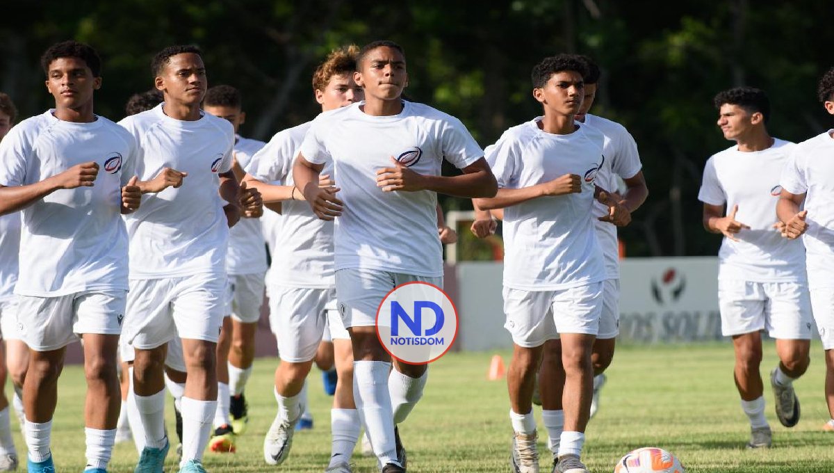 RD prepara selección Sub-17 con miras a Mundial de Fútbol 2025