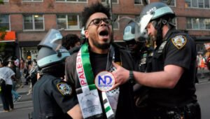 Dominicano es uno los líderes de las protestas propalestina en Nueva York