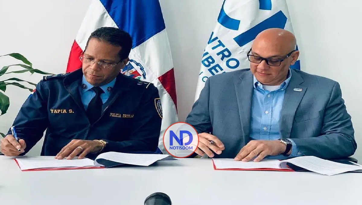 Policía Escolar y CNCS acuerdan fortalecer lucha contra delito cibernéticos en las escuelas