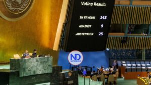 143 Estados piden la integración plena de Palestina en la ONU