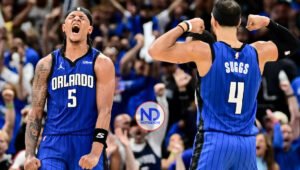 Paolo Banchero anota 27 puntos, Magic supera los 50 de Mitchell para vencer a Cavs y forzar el juego 7