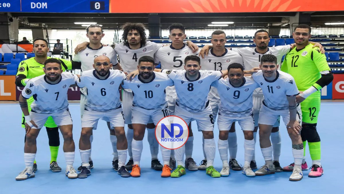 RD subió siete posiciones en el Ranking Mundial de Futsal