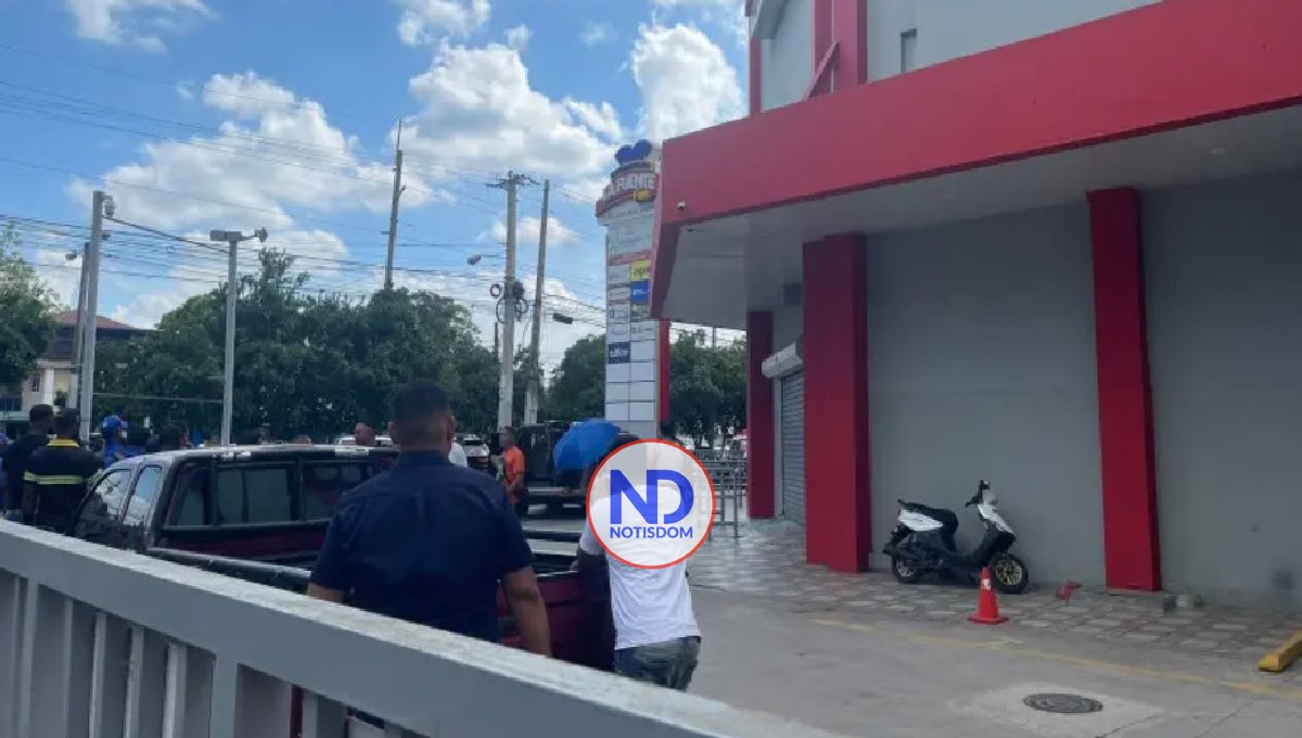 Grupo armado asalta una sucursal del Banreservas en Santiago