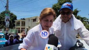 Raquel Peña encabezó en cierre de campaña del PRM en Dajabón