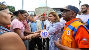 La Vicepresidenta Peña recorrió zonas afectadas por inundaciones