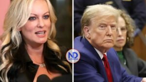 Stormy Daniels sube al estrado en el juicio penal contra Donald Trump