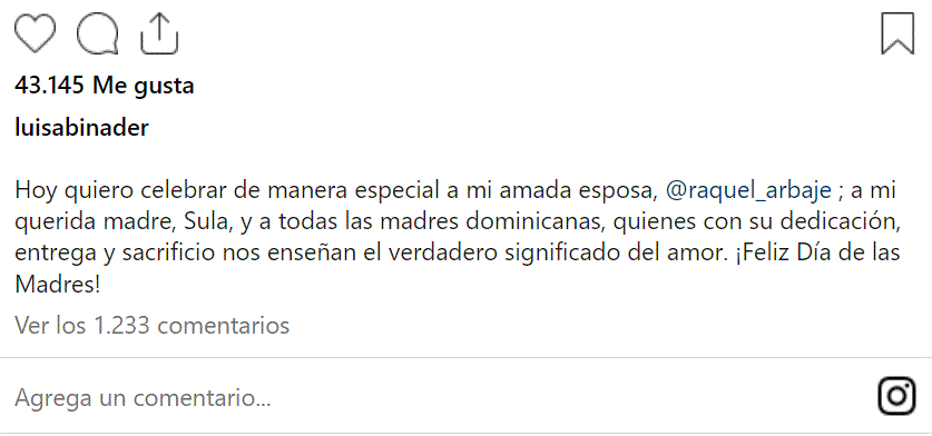 Luis Abinader felicita a las madres dominicanas en su día 4 TWITTER ABINADER 22 Luis Abinader felicita a las madres dominicanas en su día