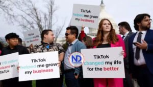 Un grupo de ‘tiktokers’ demandan a Estados Unidos por la prohibición de la red social
